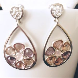Anthropologie Jewelry - NWOT Anthro Genuine Crystal Pink Glass Stone Anthropologie Jewelry - NWOT Anthro Genuine Crystal Pink Glass Stone